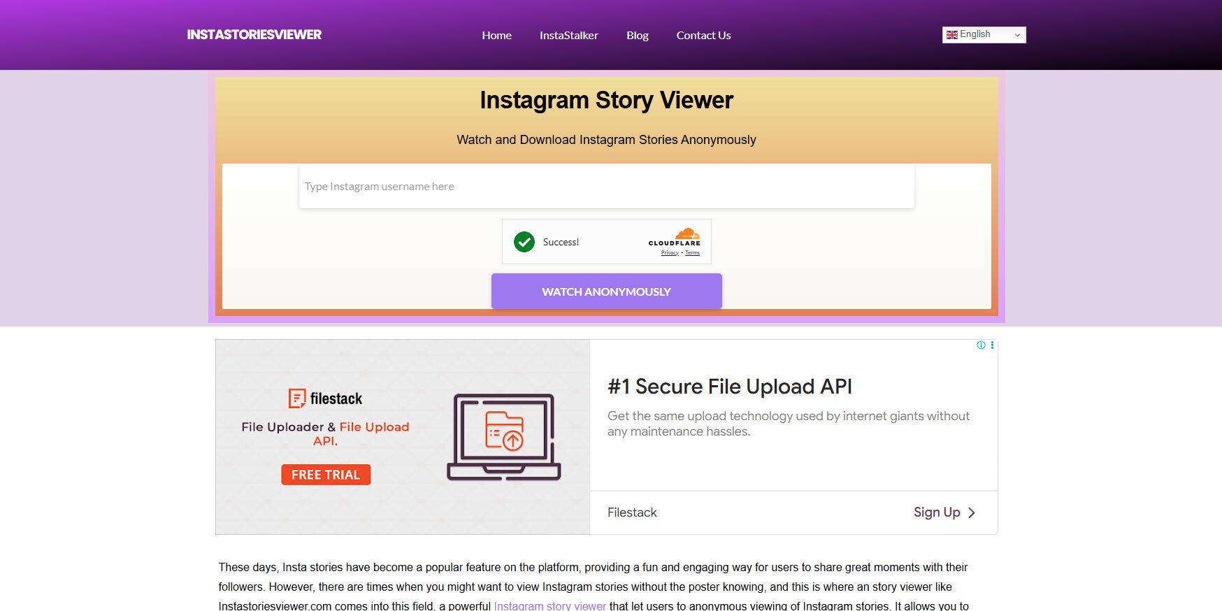 InstaStoriesViewer