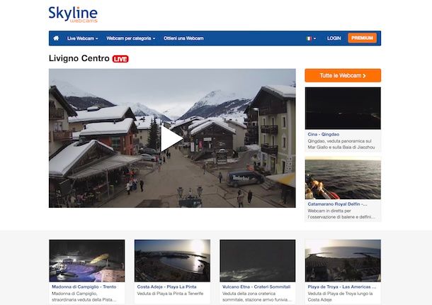 Webcam gratis 14 Skyline webcams visualizzazione live panoramiche città