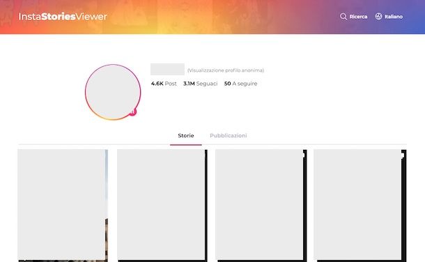 visualizzare storie Instagram in forma anonima tramite browser