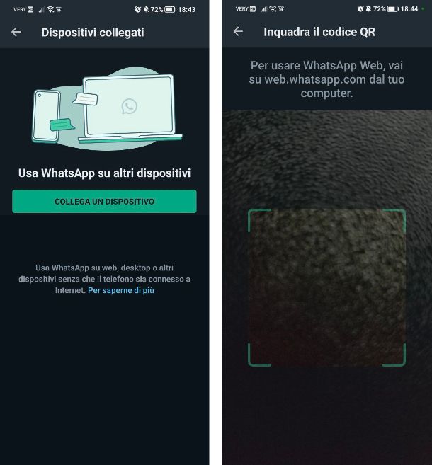 Collegare WhatsApp al computer con applicazione desktop