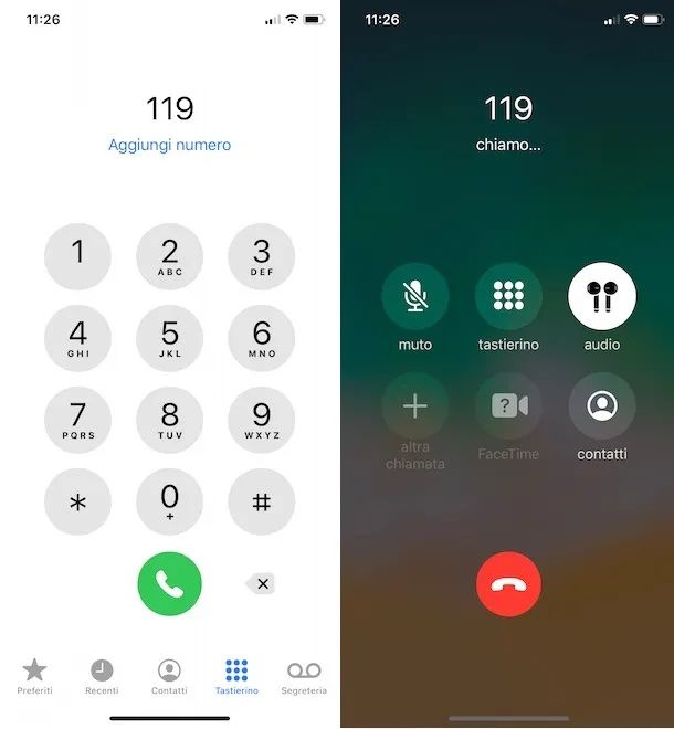 procedura chiamata operatore TIM da telefono cellulare