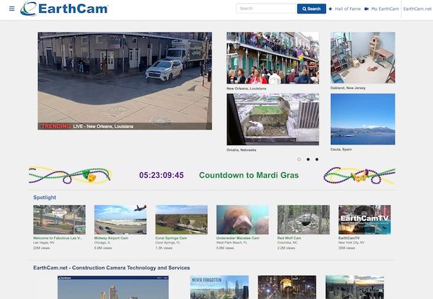 Webcam gratis 13 EarthCam webcam gratis panoramica Times Square