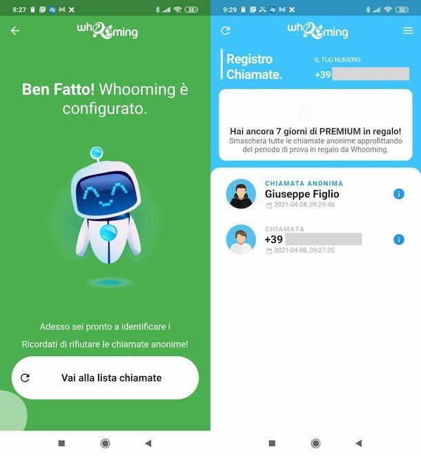 Ricerca numeri telefonici su motori di ricerca e social media