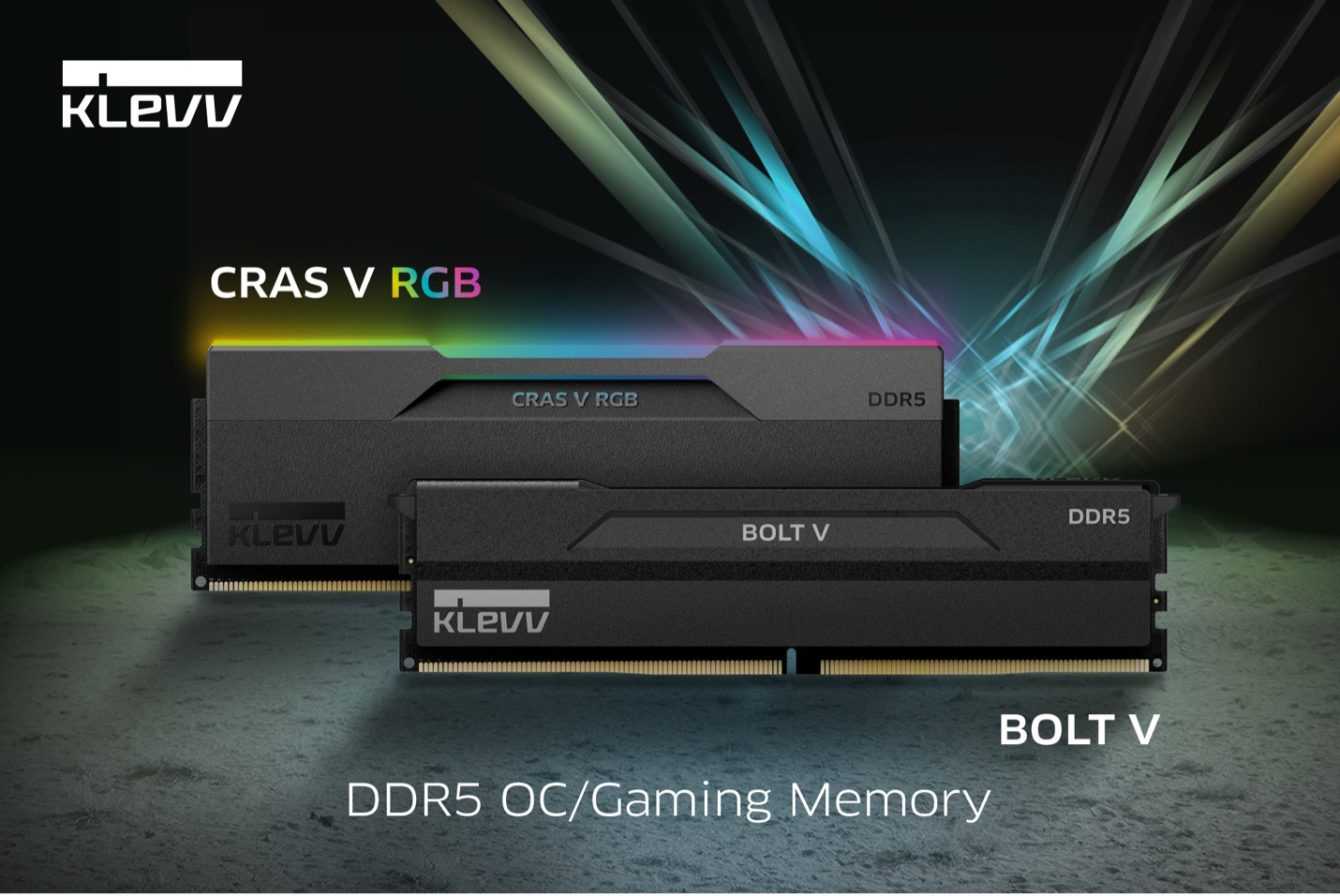 Memorie KLEVV CRAS RGB DDR5 gaming 8000MT/s overclocking
