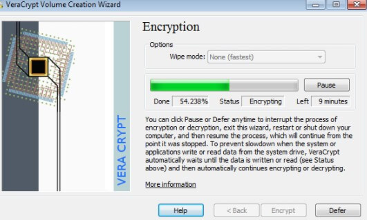 software veracrypt crittografia cartelle protezione dati