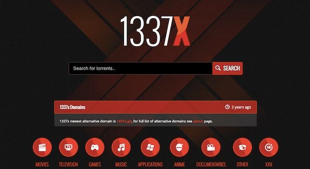 1337x sito torrent contenuti di alta qualità
